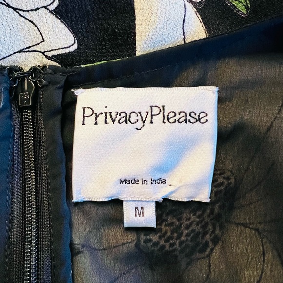 Privacy Please Romper Size Medium 100% Viscose Made in India - Picture 11 of 12